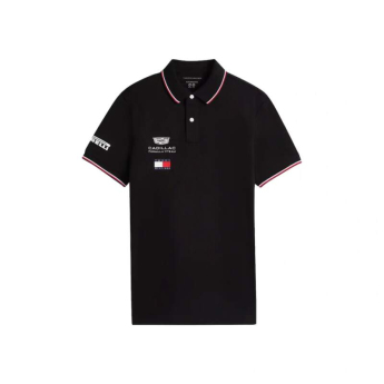 Cadillac F1 tricou polo official Teamline Replica black F1 Team 2026