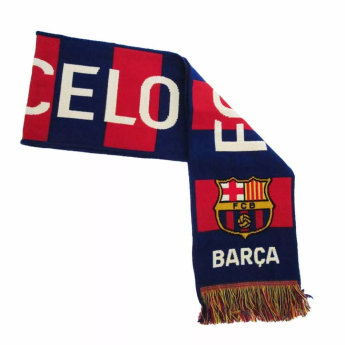 FC Barcelona eșarfă de iarnă No29 Verticales