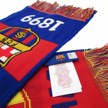 FC Barcelona eșarfă de iarnă No29 Verticales