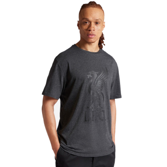FC Liverpool tricou de bărbați Liverbird charcoal