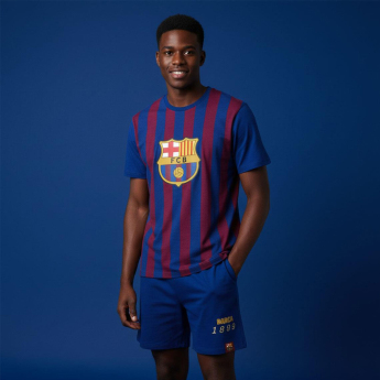 FC Barcelona pijamale de bărbați Short stripe
