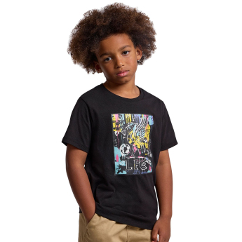 FC Liverpool tricou de copii Graffiti black