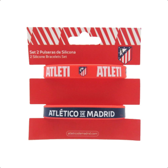 Atletico Madrid set 2 brățări Silicona