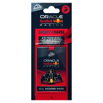 Red Bull Racing odorizant auto Armorall hanging card F1 red