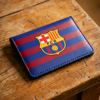 FC Barcelona husă de carduri Stripe