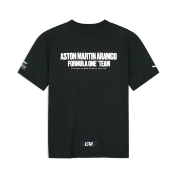 Aston Martin tricou de bărbați Lance Stroll Canada GP black F1 Team 2026