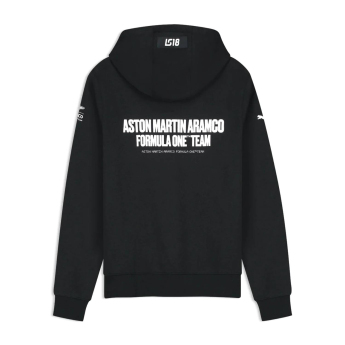 Aston Martin hanorac de bărbați cu glugă Lance Stroll Canada GP black F1 Team 2026