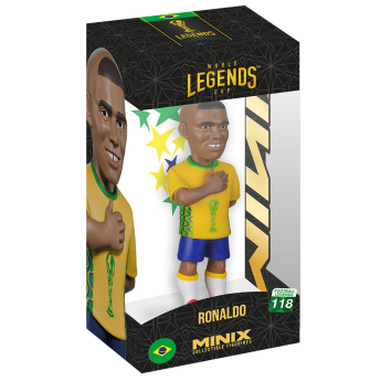 Echipa națională de fotbal figurină MINIX Legends Brazil Ronaldo