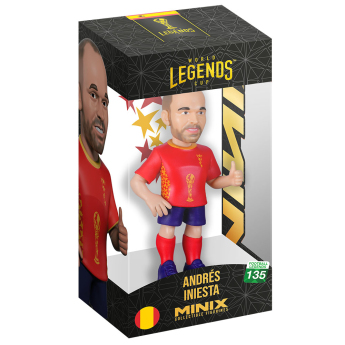 Echipa națională de fotbal figurină MINIX Legends Spain Iniesta