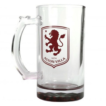 Aston Villa pahare Stein Glass Tankard