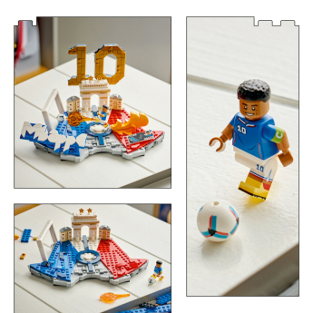 Kylian Mbappé set de construcție Editions 43013