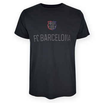 FC Barcelona tricou de bărbați Reflex black