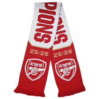 FC Arsenal eșarfă de iarnă Champions 25/26