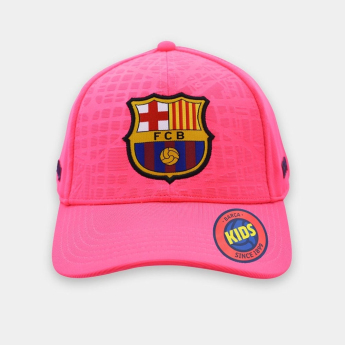 FC Barcelona șapcă de baseball pentru copii Barca fucsia