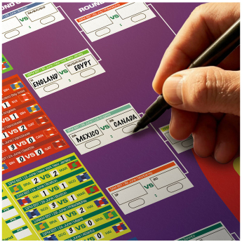 CM 2026 (World Cup) tabelă de scor A1 Wall Chart