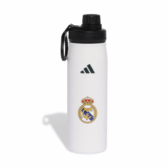 Real Madrid sticlă de băut Metal white