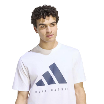 Real Madrid tricou de bărbați DNA Graphic white