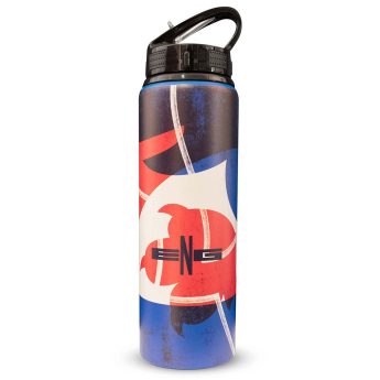 Echipa națională de fotbal sticlă de băut England Aluminium 3 Lions Drinks Bottle