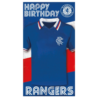 FC Rangers urări pentru ziua de naștere Shirt Birthday Card