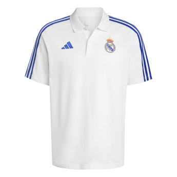 Real Madrid tricou polo DNA white blue