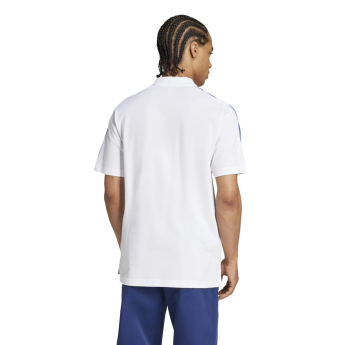 Polo REAL MADRID DNA white blue