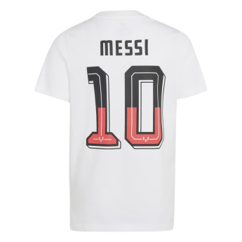 Lionel Messi tricou de copii Shirt white