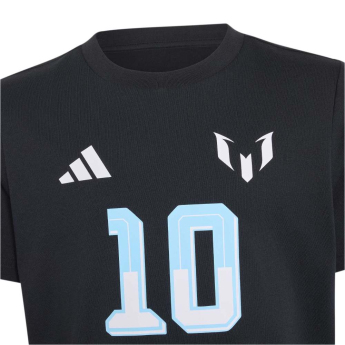 Lionel Messi tricou de copii Shirt black