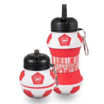 FC Arsenal sticlă de băut Collapsible Football Drinks Bottle