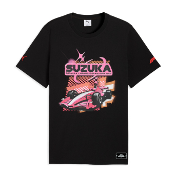 Formula 1 tricou de bărbați Japan GP black 2026