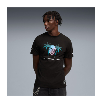 Formula 1 tricou de bărbați Miami GP black 2026