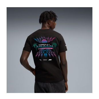 Formula 1 tricou de bărbați Miami GP black 2026