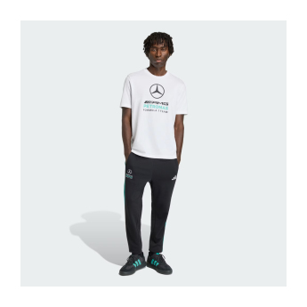 Mercedes AMG Petronas tricou de bărbați Large Logo white F1 Team 2026