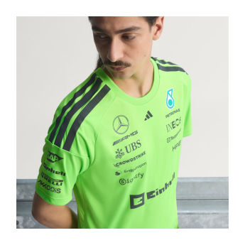 Mercedes AMG Petronas tricou de bărbați Set Up green F1 Team 2026
