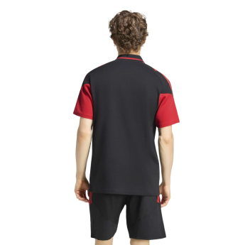 Manchester United tricou polo Tiro black