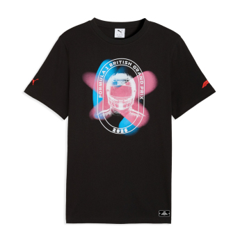 Formula 1 tricou de bărbați Silverstone GP black F1 Team 2026
