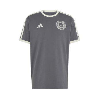 Mercedes AMG Petronas tricou de bărbați Silver Arrows Icon grey F1 Team 2026