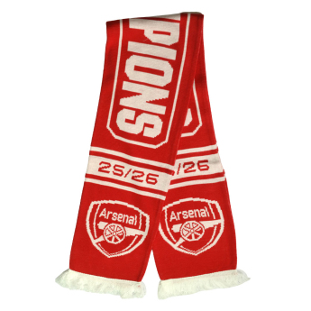 FC Arsenal eșarfă de iarnă Champions red