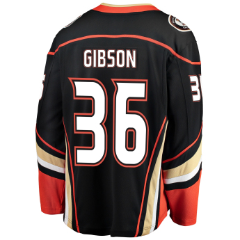Anaheim Ducks tricou de hochei #36 John Gibson Breakaway Home Jersey