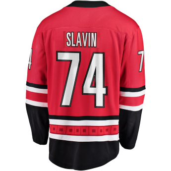 Carolina Hurricanes tricou de hochei #74 Jaccob Slavin Breakaway Alternate Jersey