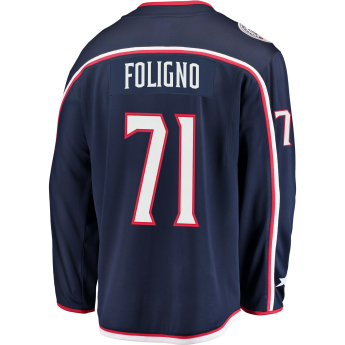 Columbus Blue Jackets tricou de hochei #71 Nick Foligno Breakaway Alternate Jersey