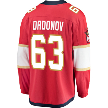 Florida Panthers tricou de hochei #63 Evgenii Dadonov Breakaway Alternate Jersey