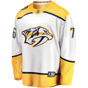 Nashville Predators tricou de hochei white #76 PK Subban Breakaway Alternate Jersey