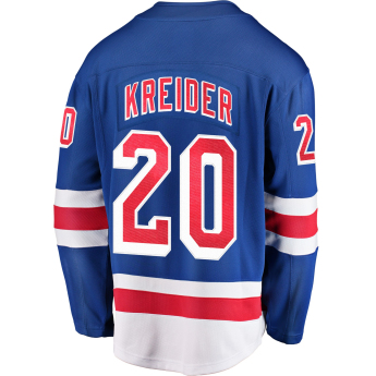 New York Rangers tricou de hochei #20 Chris Kreider Breakaway Alternate Jersey