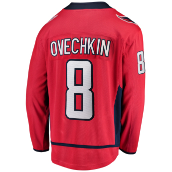 Washington Capitals tricou de hochei pentru copii # 8 Alexander Ovechkin Breakaway Home Jersey