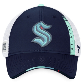 Seattle Kraken șapcă de baseball 2022 NHL Draft Authentic Pro On Stage Trucker Adjustable