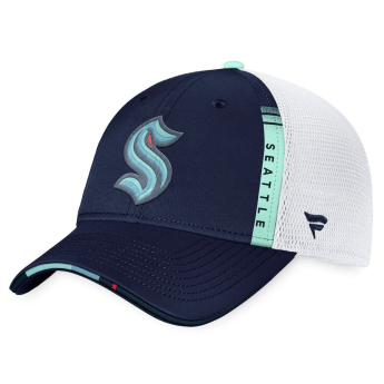 Seattle Kraken șapcă de baseball 2022 NHL Draft Authentic Pro On Stage Trucker Adjustable