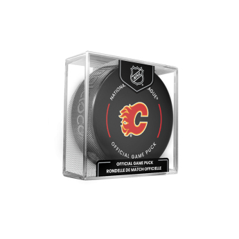 Calgary Flames puc Official Game Puck 2022-2023
