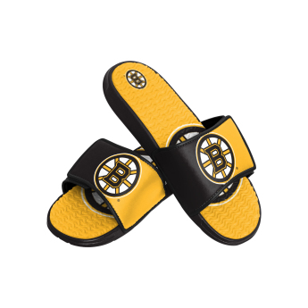 Boston Bruins papuci de bărbați Colorblock Slipper