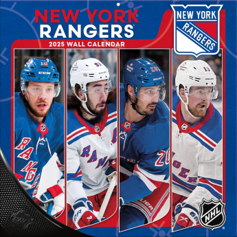 New York Rangers calendar 2025 Wall Calendar