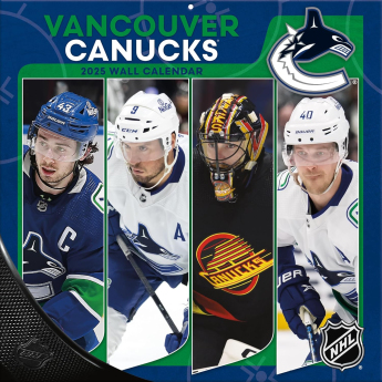 Vancouver Canucks calendar 2025 Wall Calendar